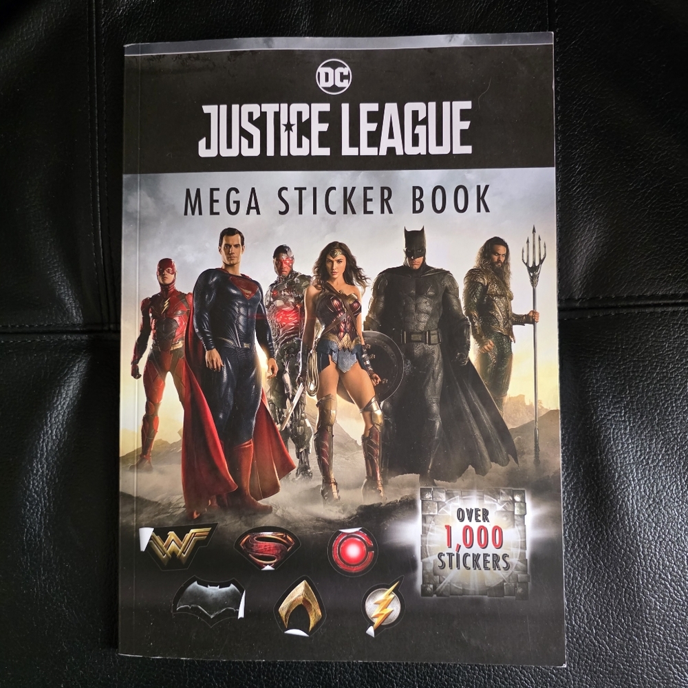 DC Justice League Sticker Book - New